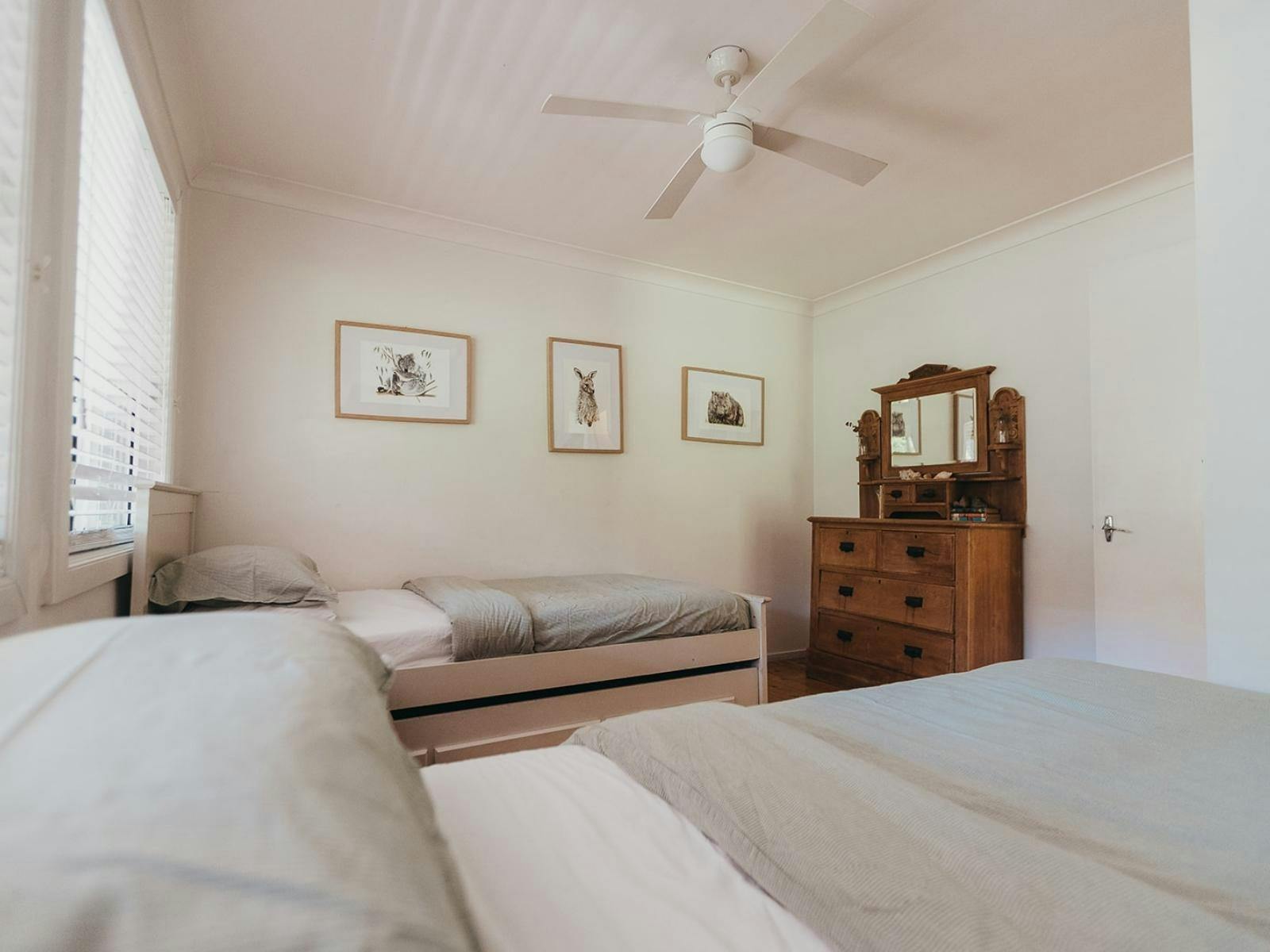 Twin Bedroom With Two King Singles