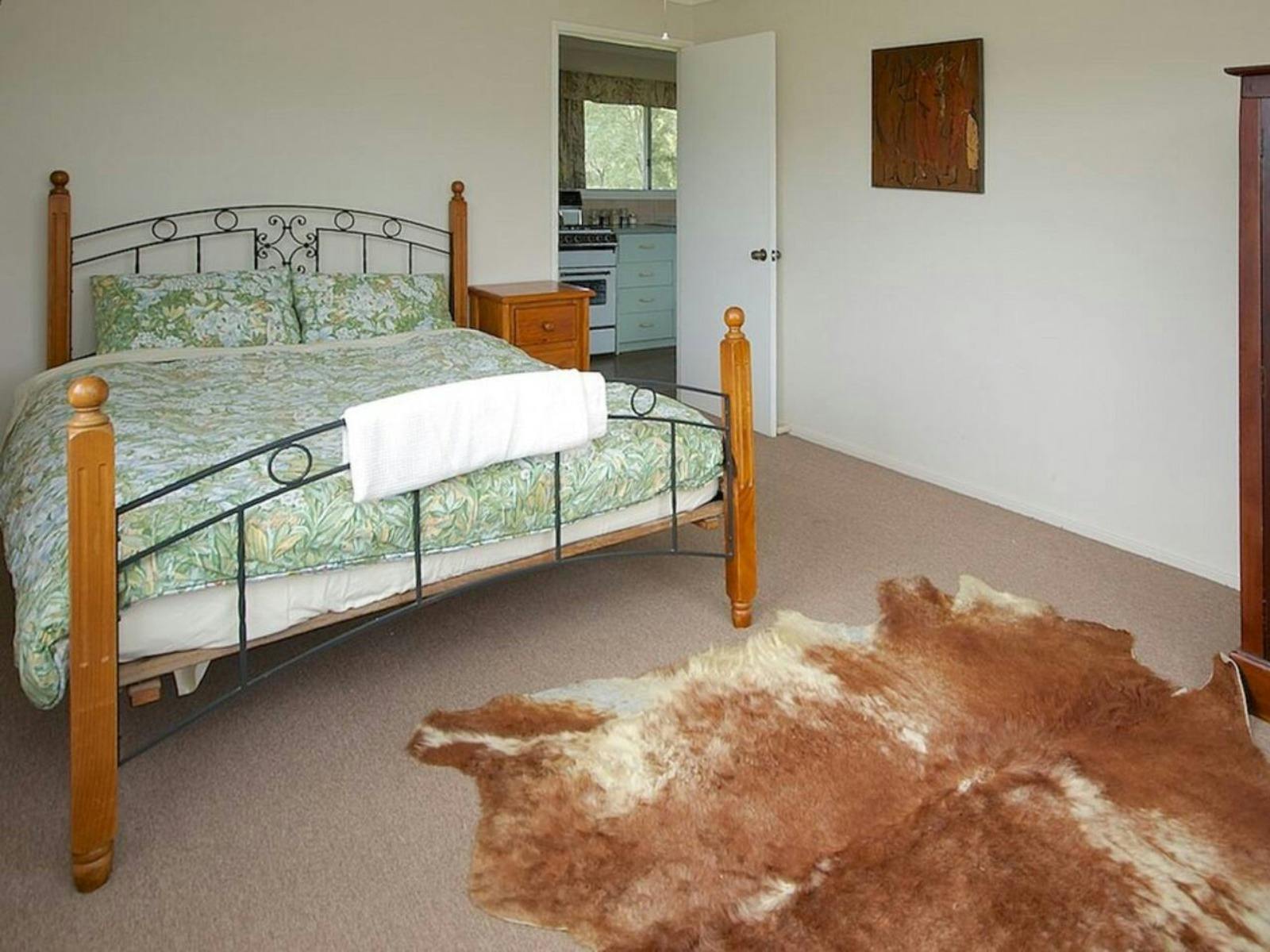 Bedroom at Wallaby Creek Retreat Farm Cottage