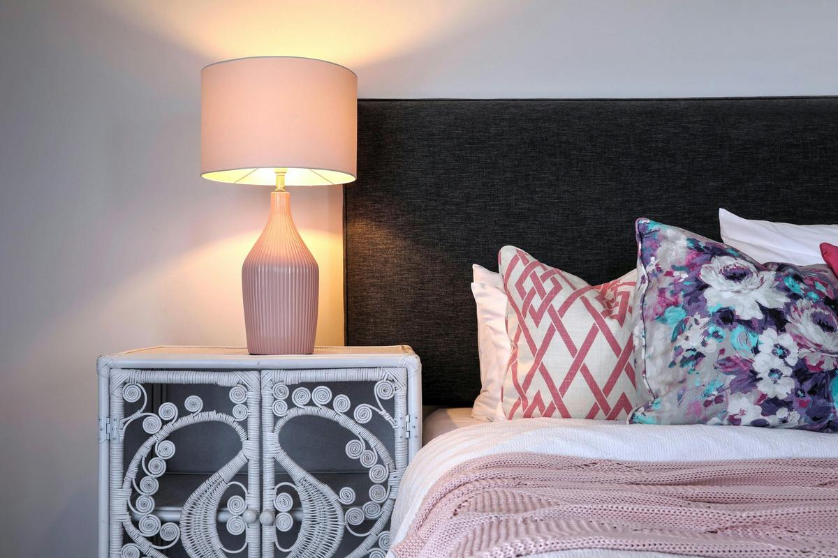 "Prarie", Just one of the stunning bedrooms to die for.  Luxury pillows and feather quilts.
