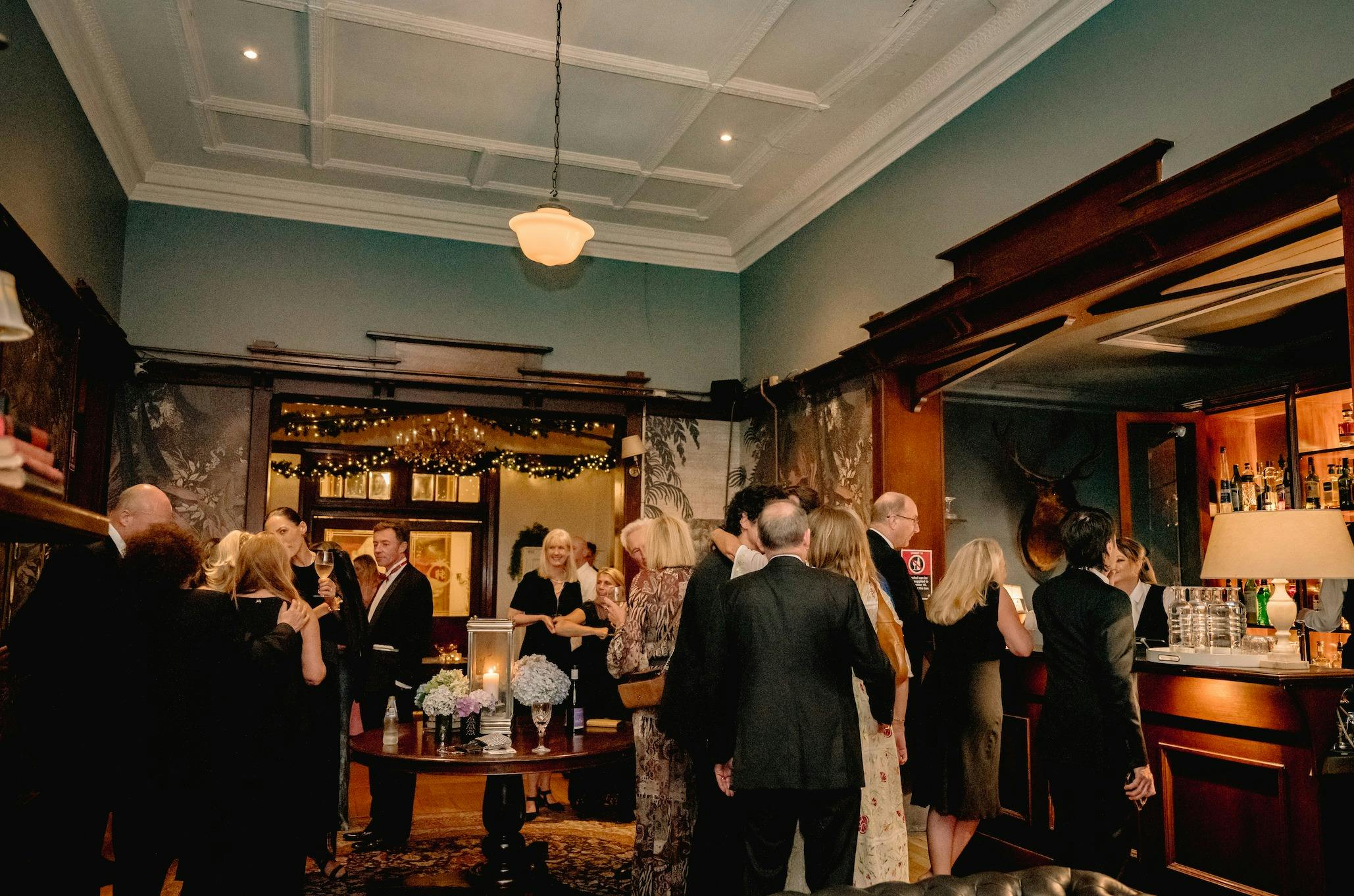 The Robertson Hotel Bar area