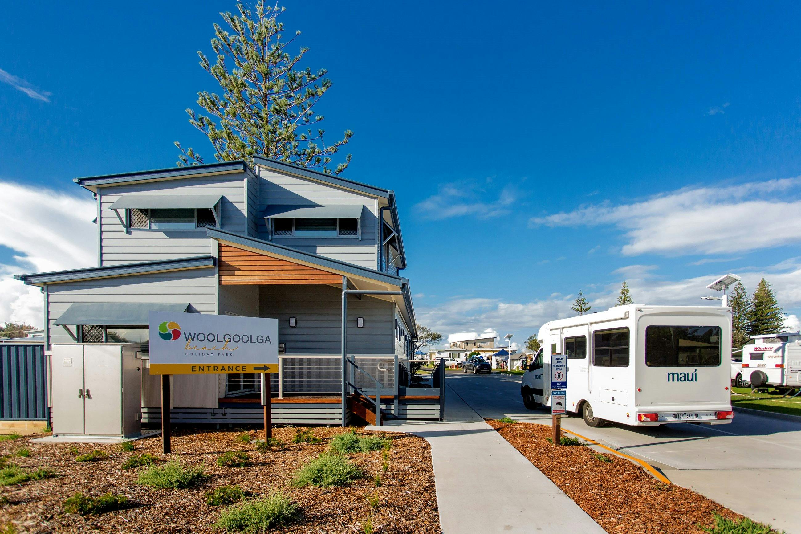 Woolgoolga Beach Entrance