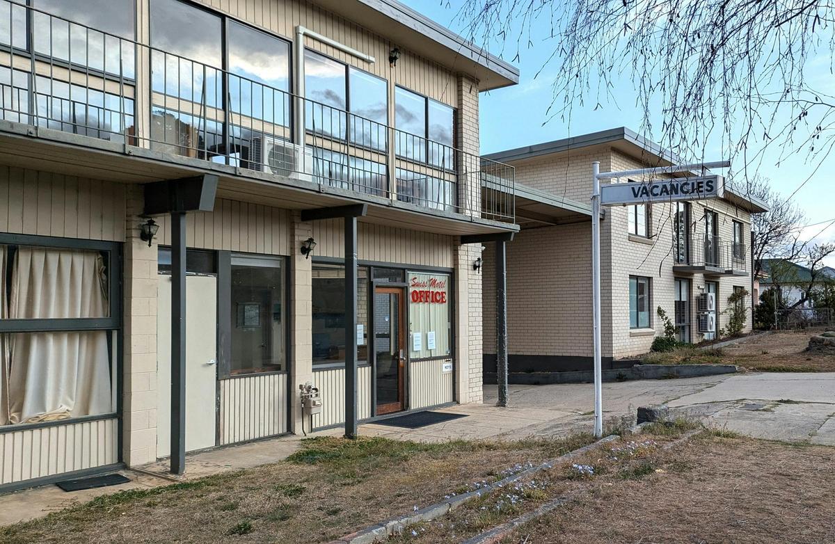 Motel from front