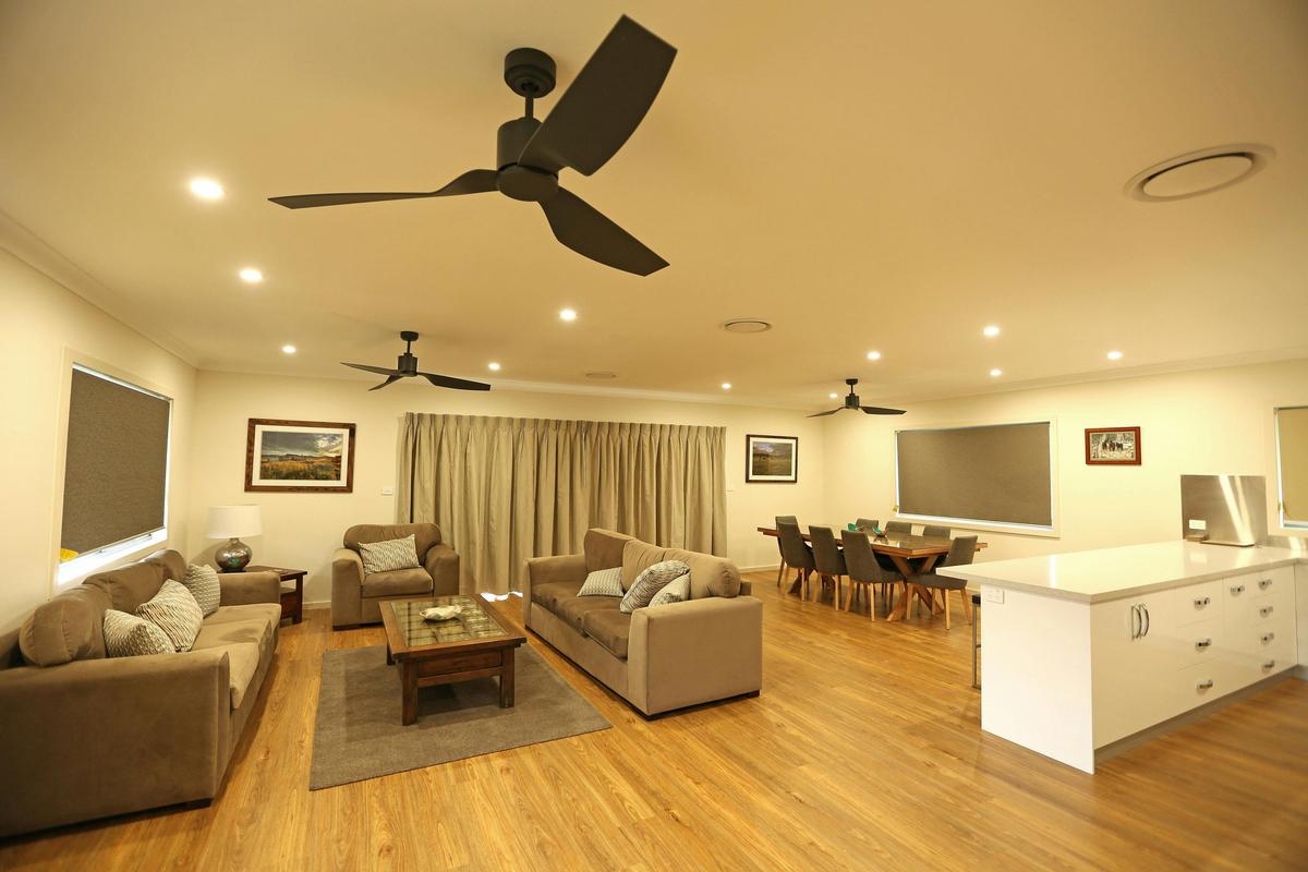 Lounge dining area