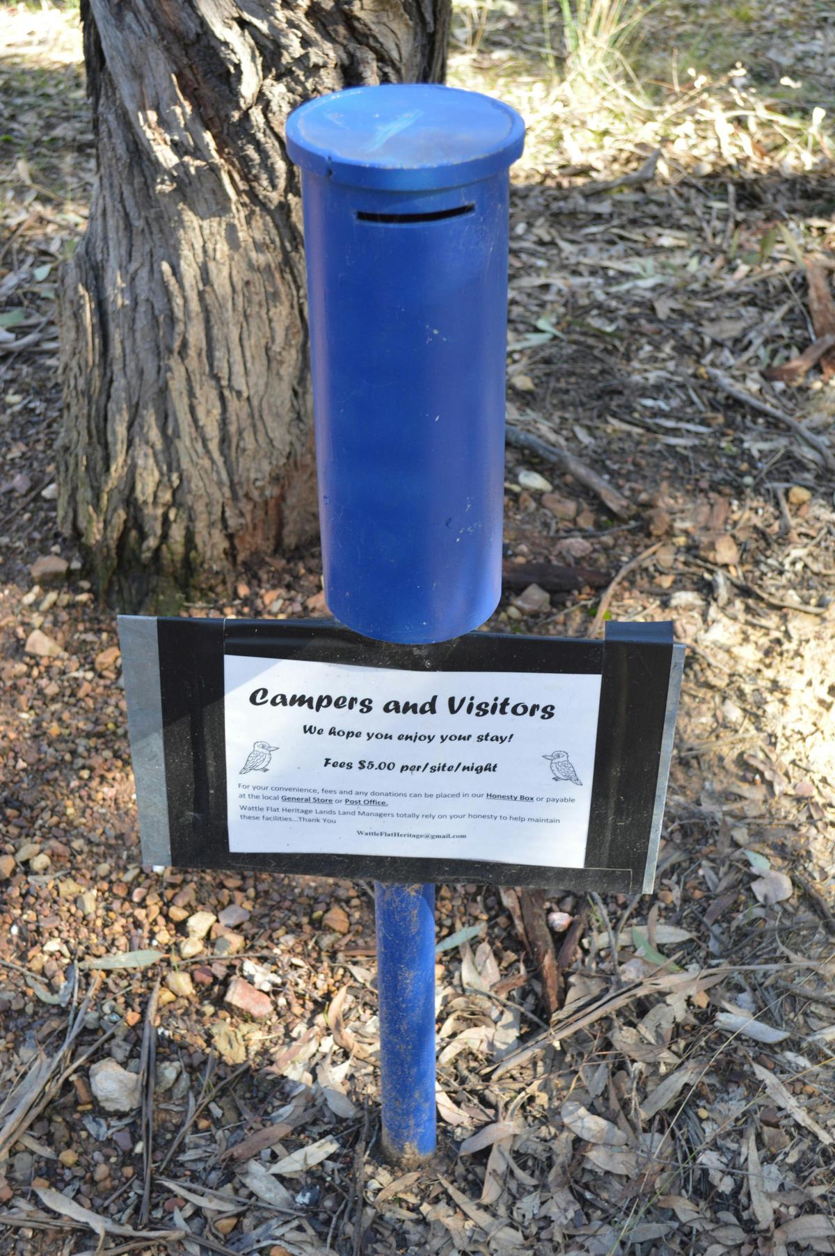 Camping Honesty Box