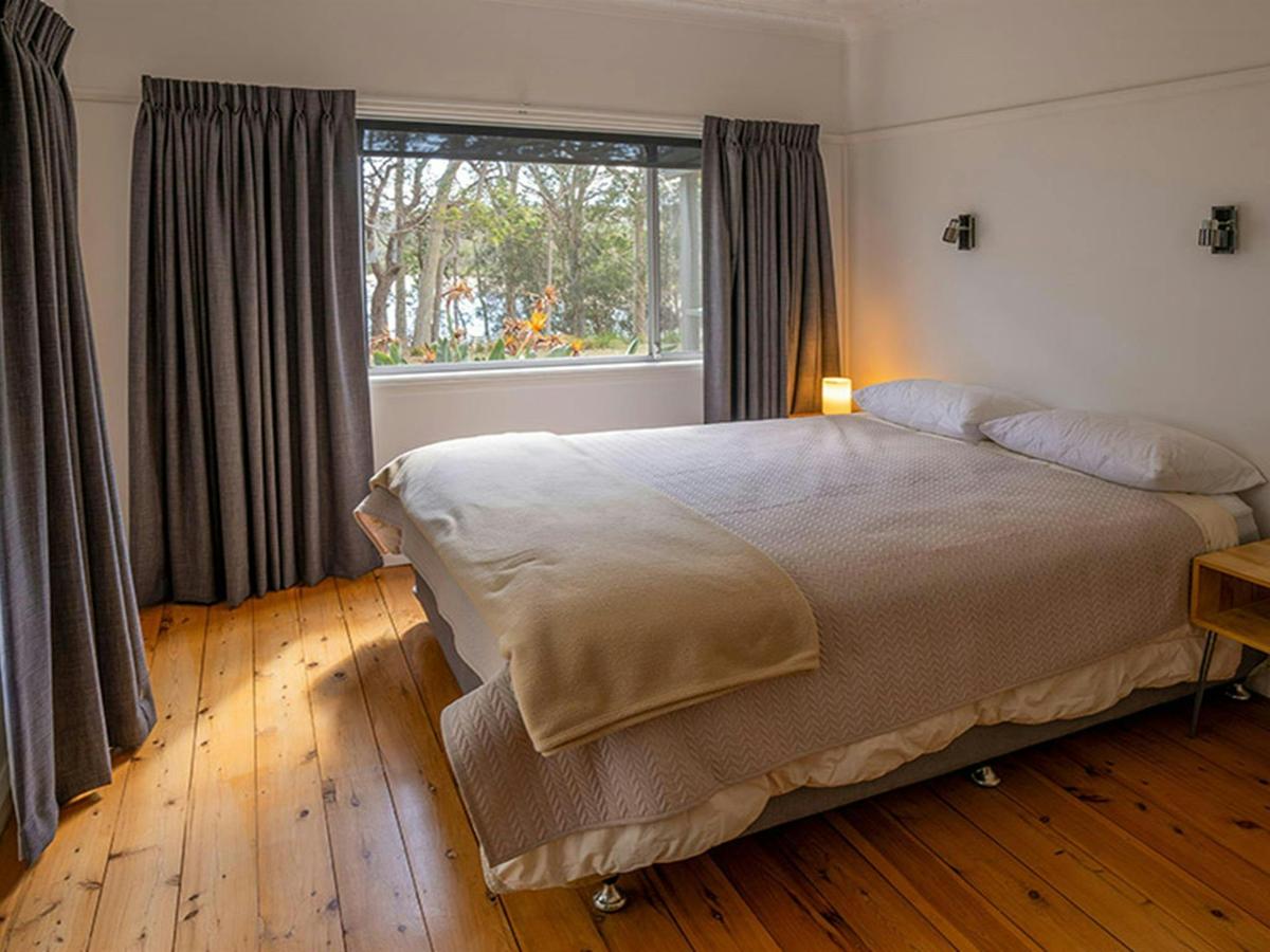 A bedroom in  Yellow Rock Beach House. Photo: John Spencer &copy; DPIE