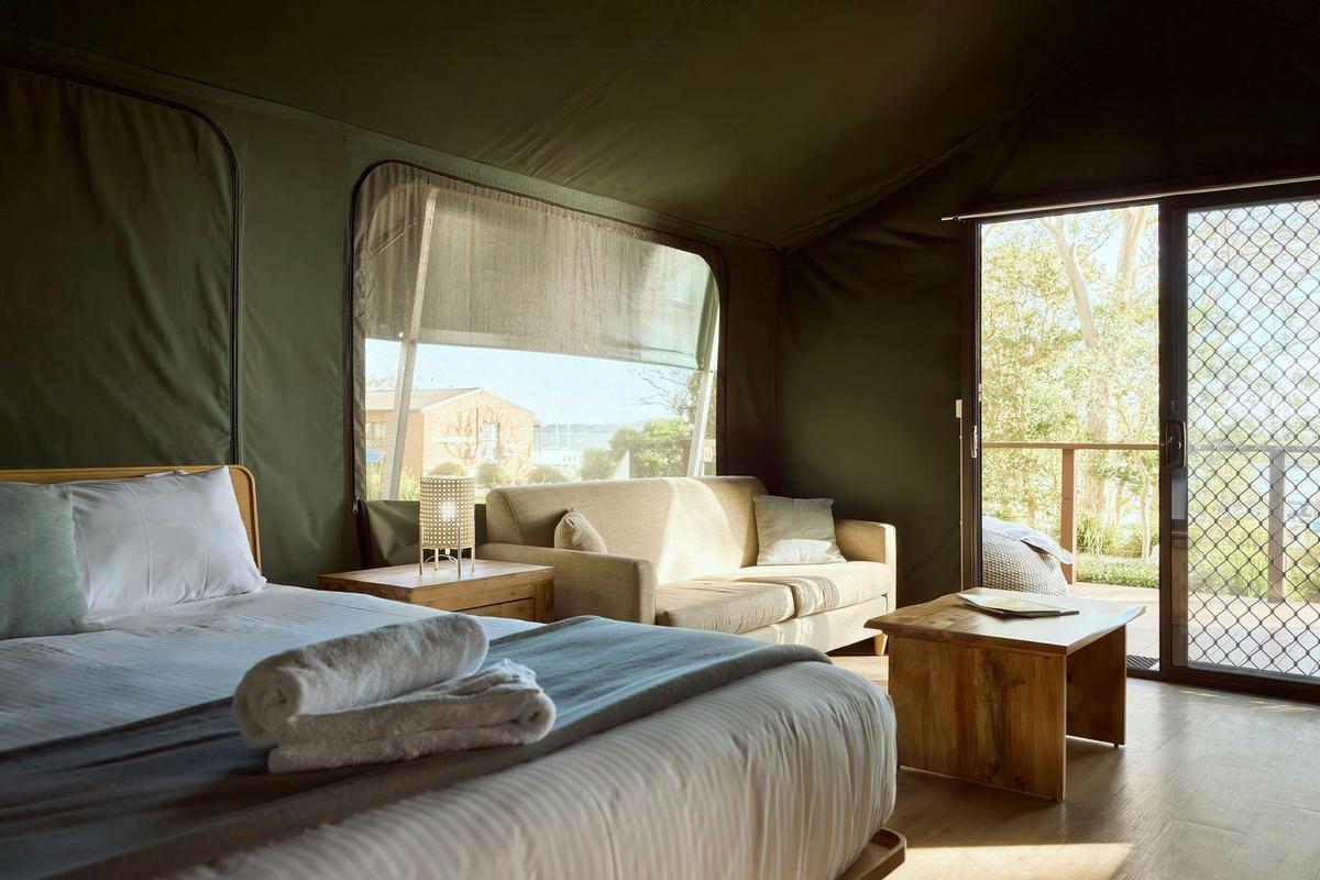 Sunset Glamping Tent