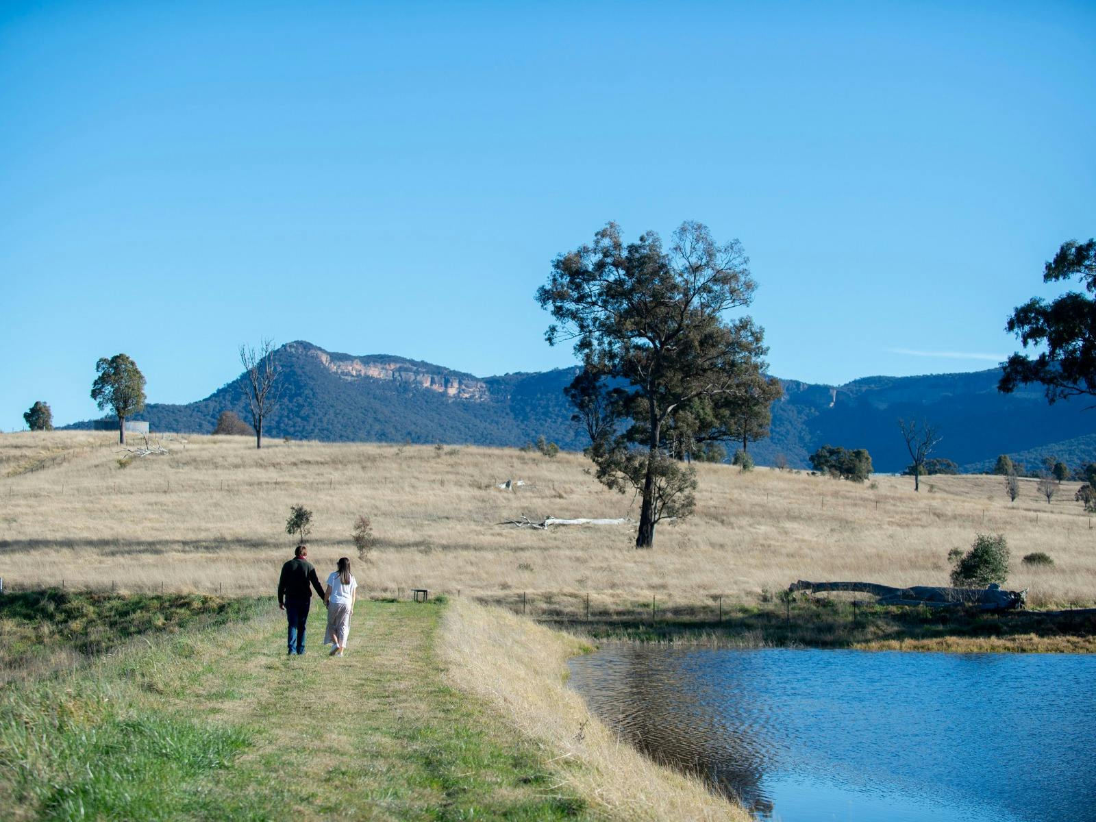 Go for a stroll around the 100 acres and take in the natural surrounds