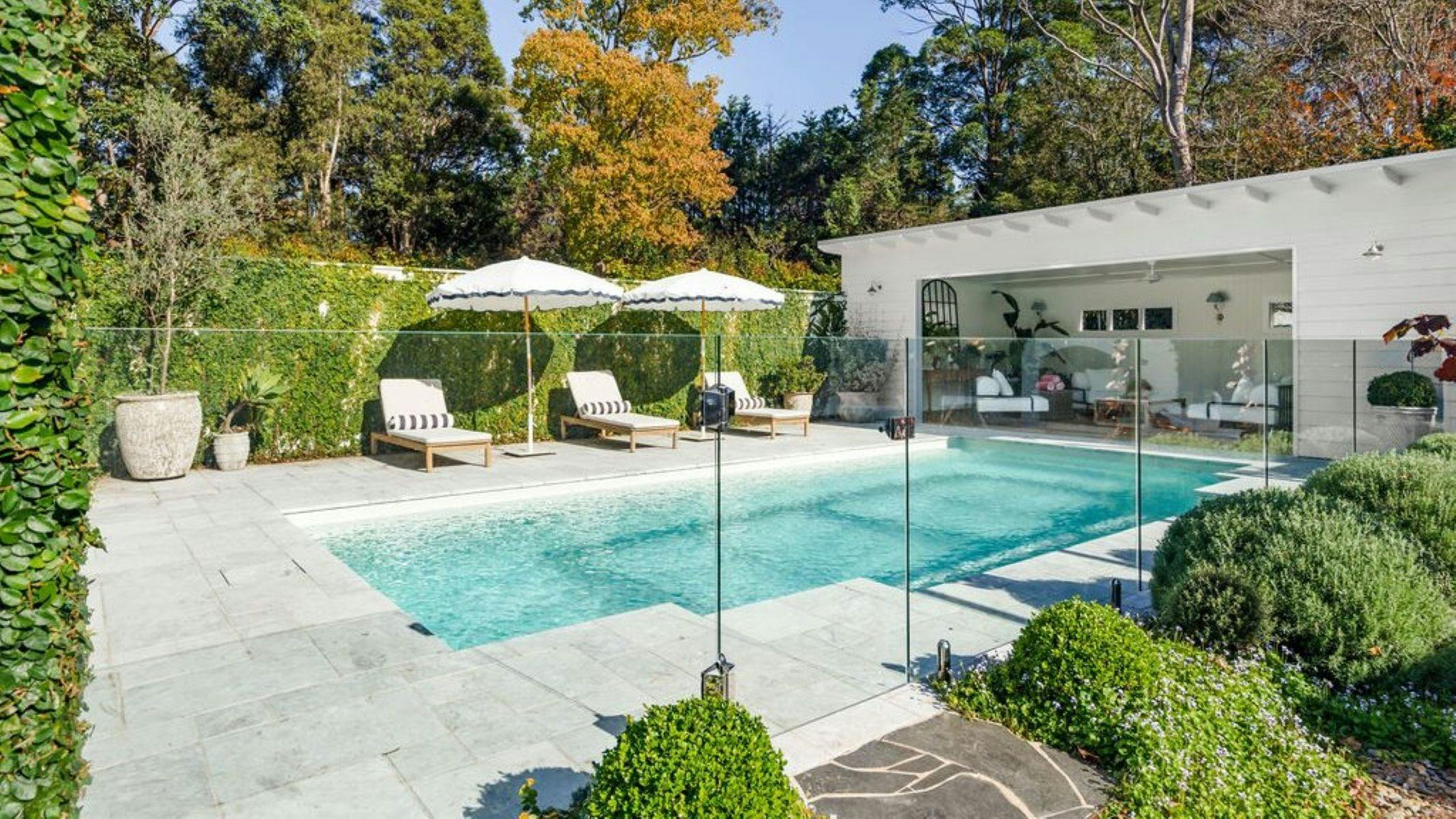 Private pool, fireplaces, and barefoot alfresco living. Set within fully fenced, private grounds.