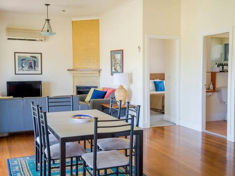 Cottage Dining and Living Area