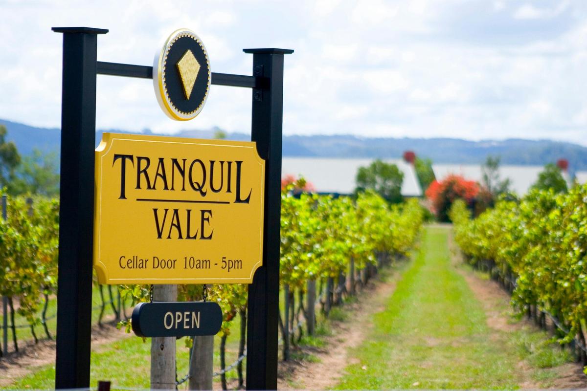 Tranquil Vale - Sign