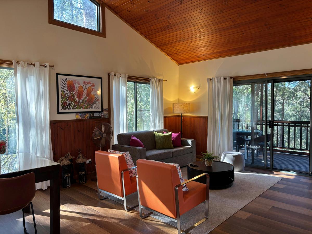 Living Room in Nature Cottage