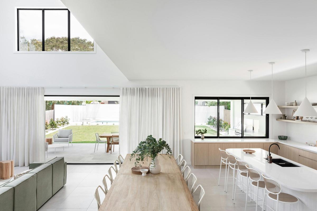 Open plan living space