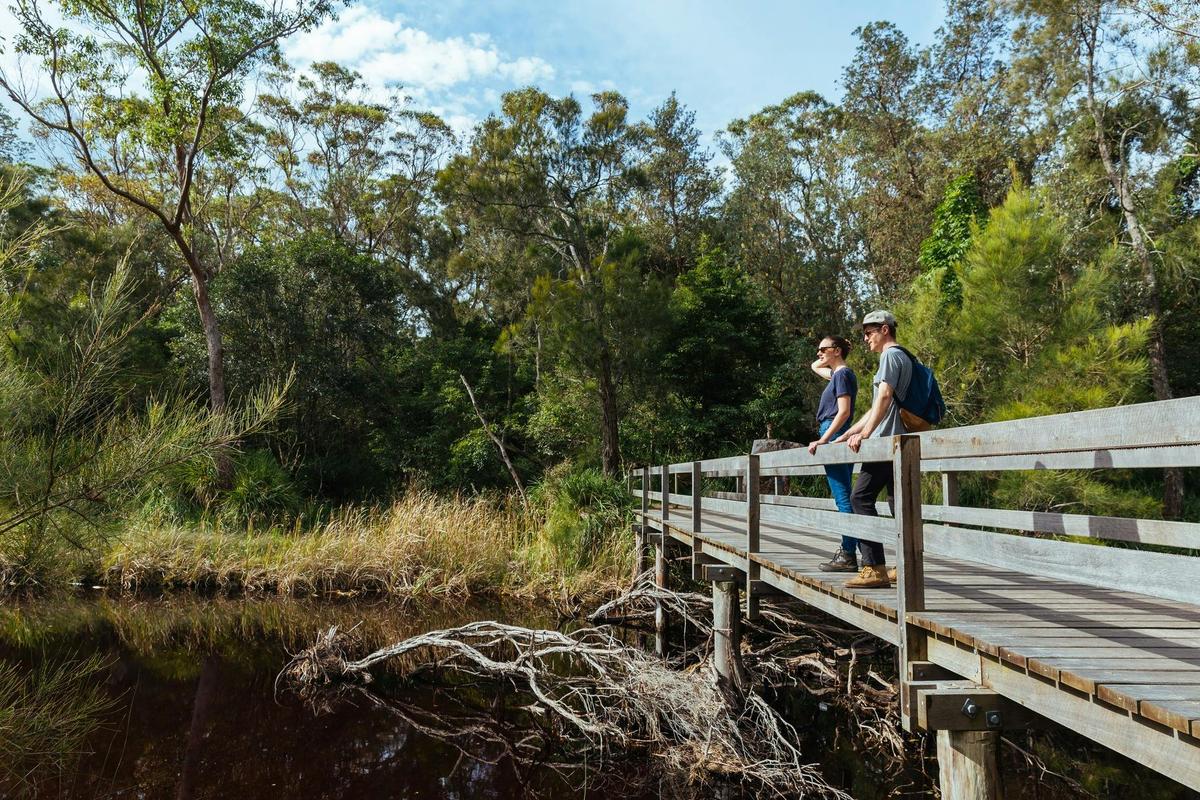 Bridge at Abrahams Bosom Reserve