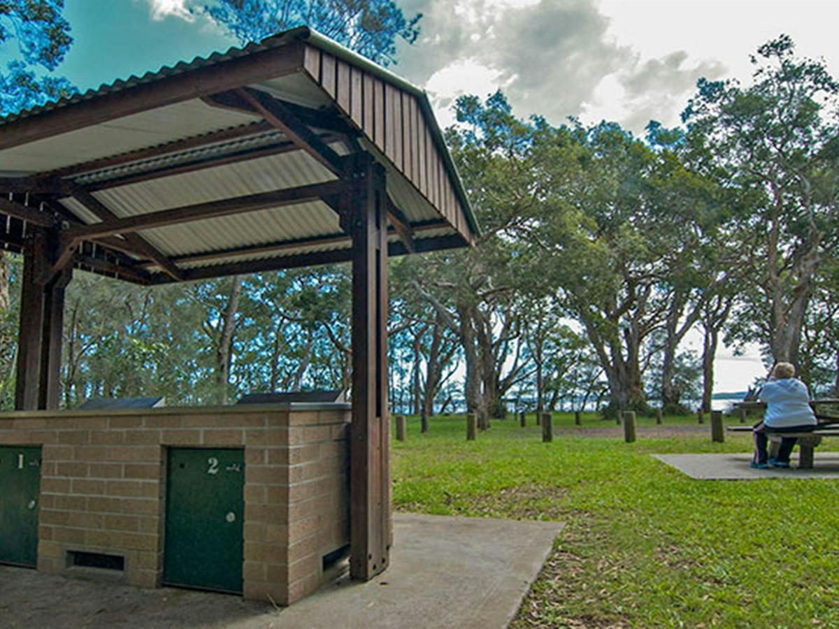 White Tree Bay campground, Myall Lakes National Park. Photo: John Spencer/DPIE
