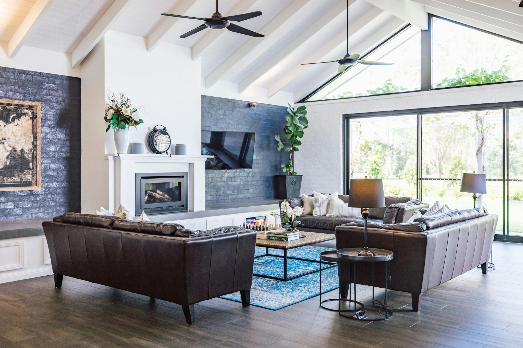 Main Living Area & Gas Fire