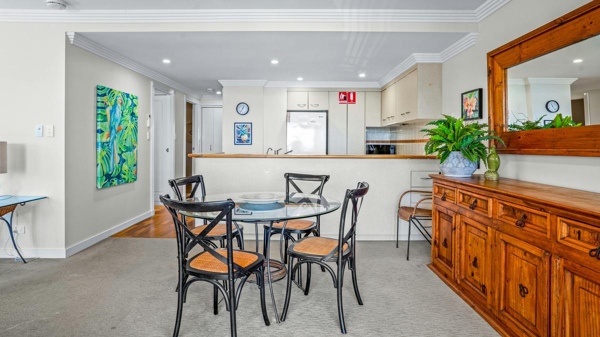 Dining and kitchen