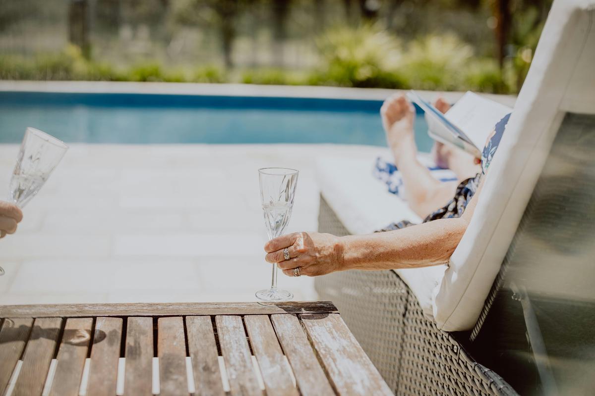 Relax by the pool