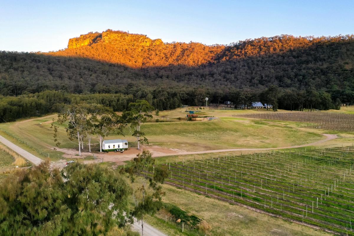 Aerial View Villa Vino