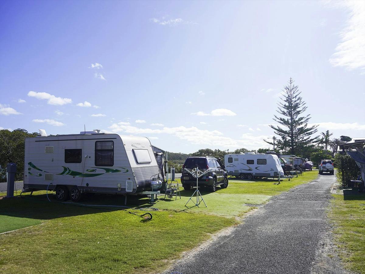 Riversite Powered Caravan Sites at Wooli Holiday Park