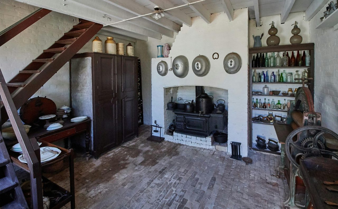 The 1860 kitchen