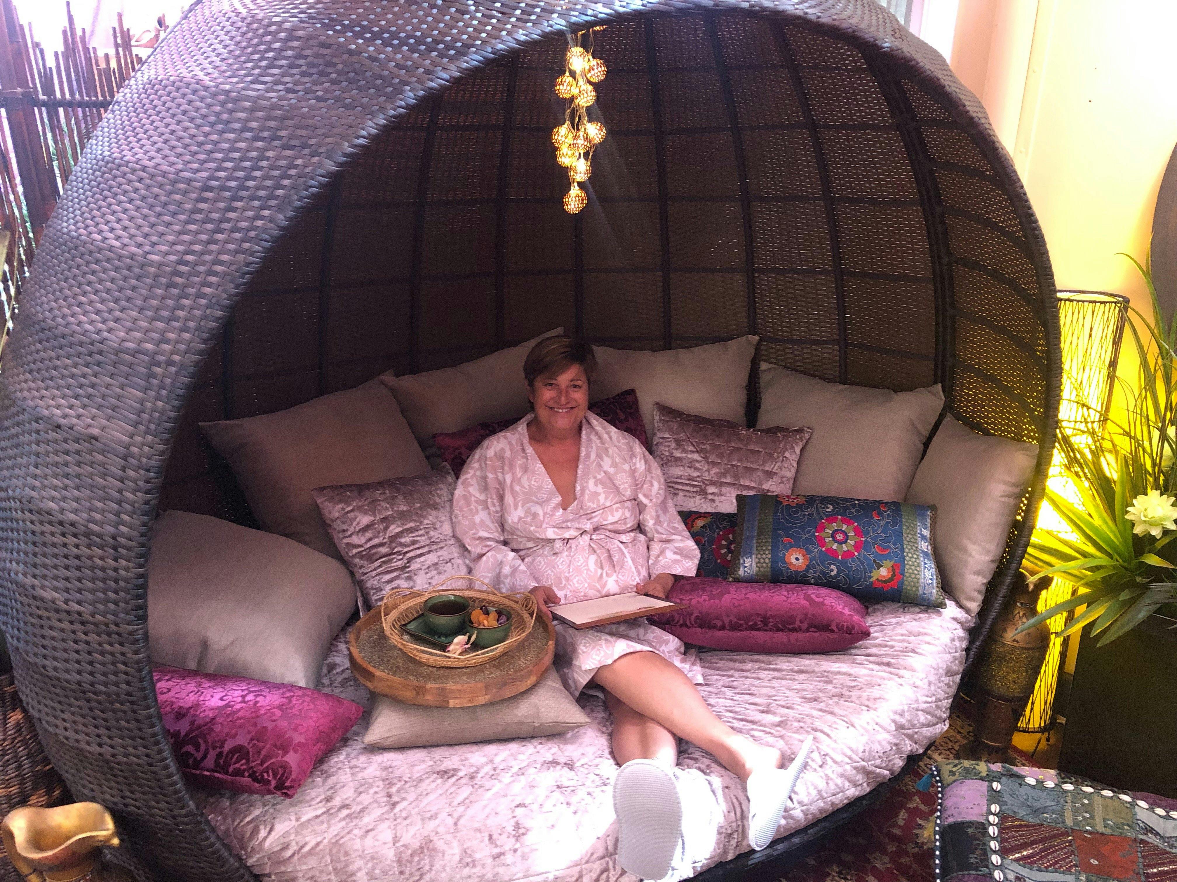 Start your spa experience with a relaxing tea service