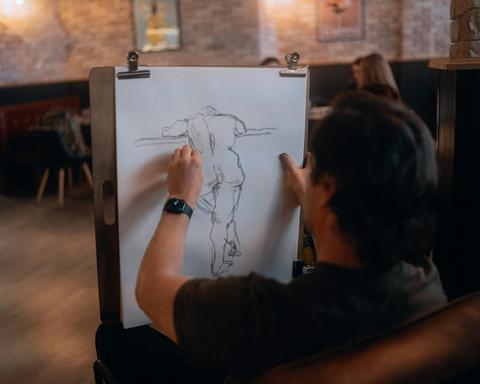 Life Drawing at The Royal Hotel QBN