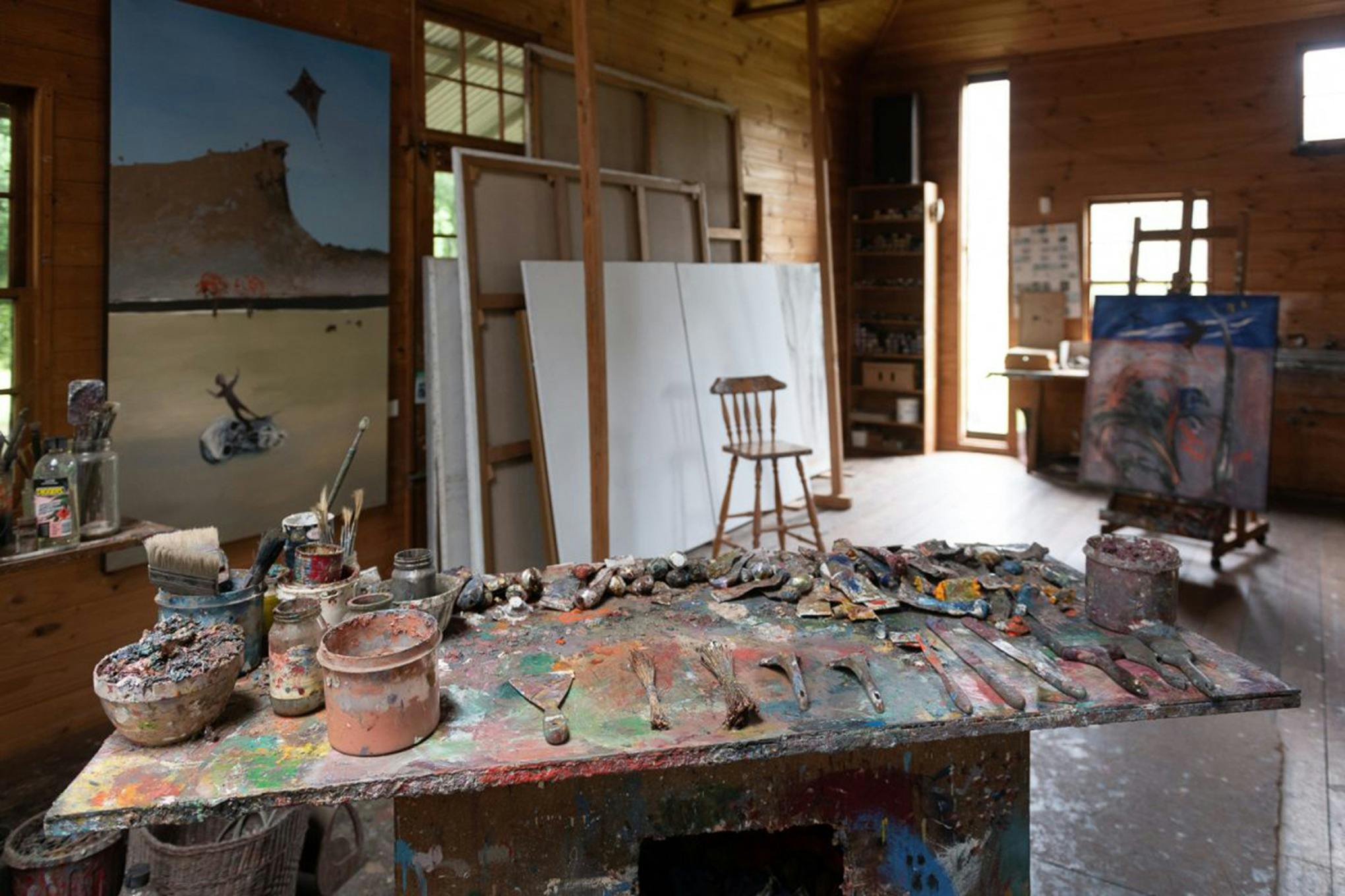 Arthur Boyd's Studio