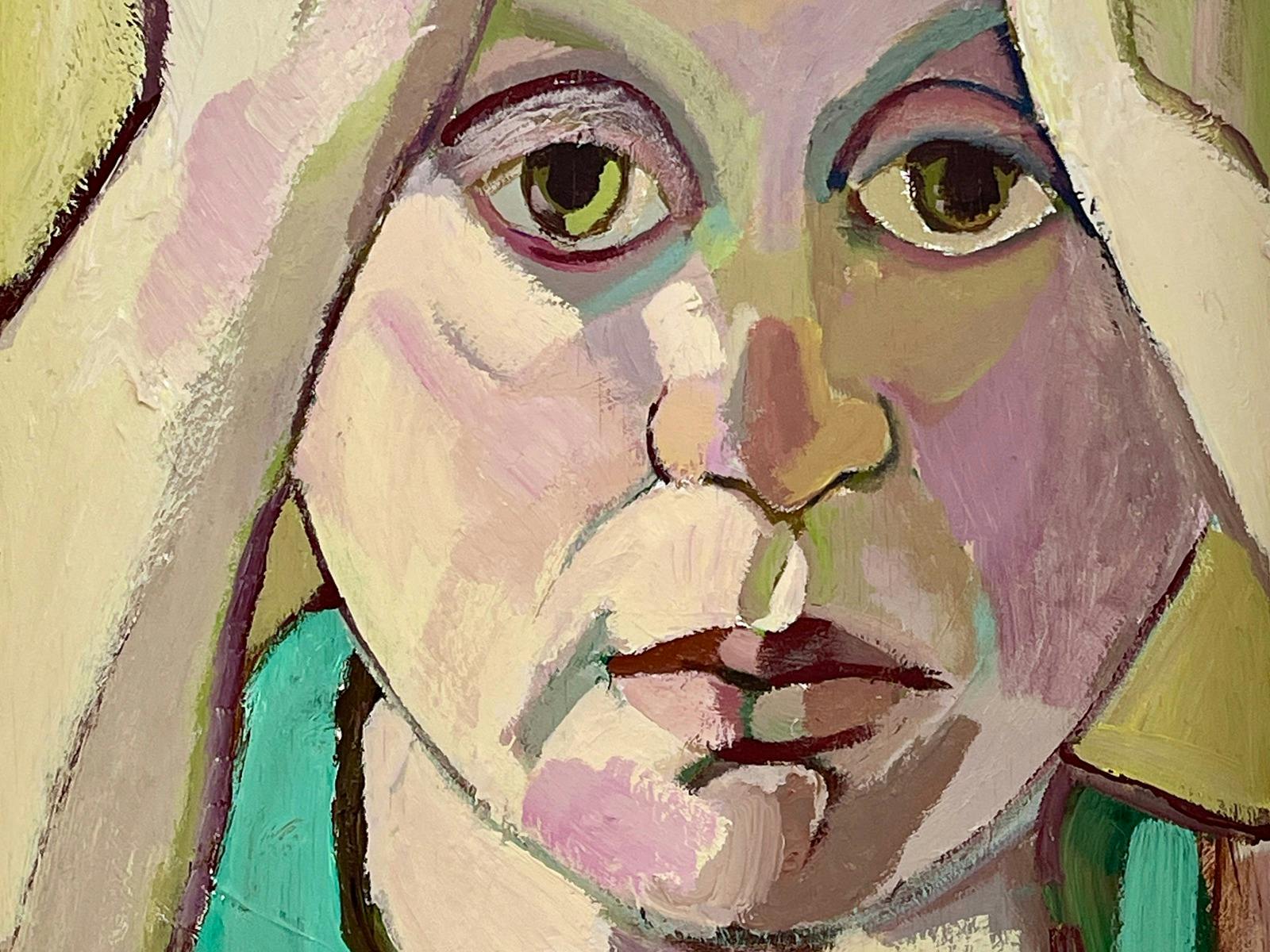 My muse sits forlorn  Prue Hawke  Acrylic  34.5 x 46cm | Painted in a draw  $350