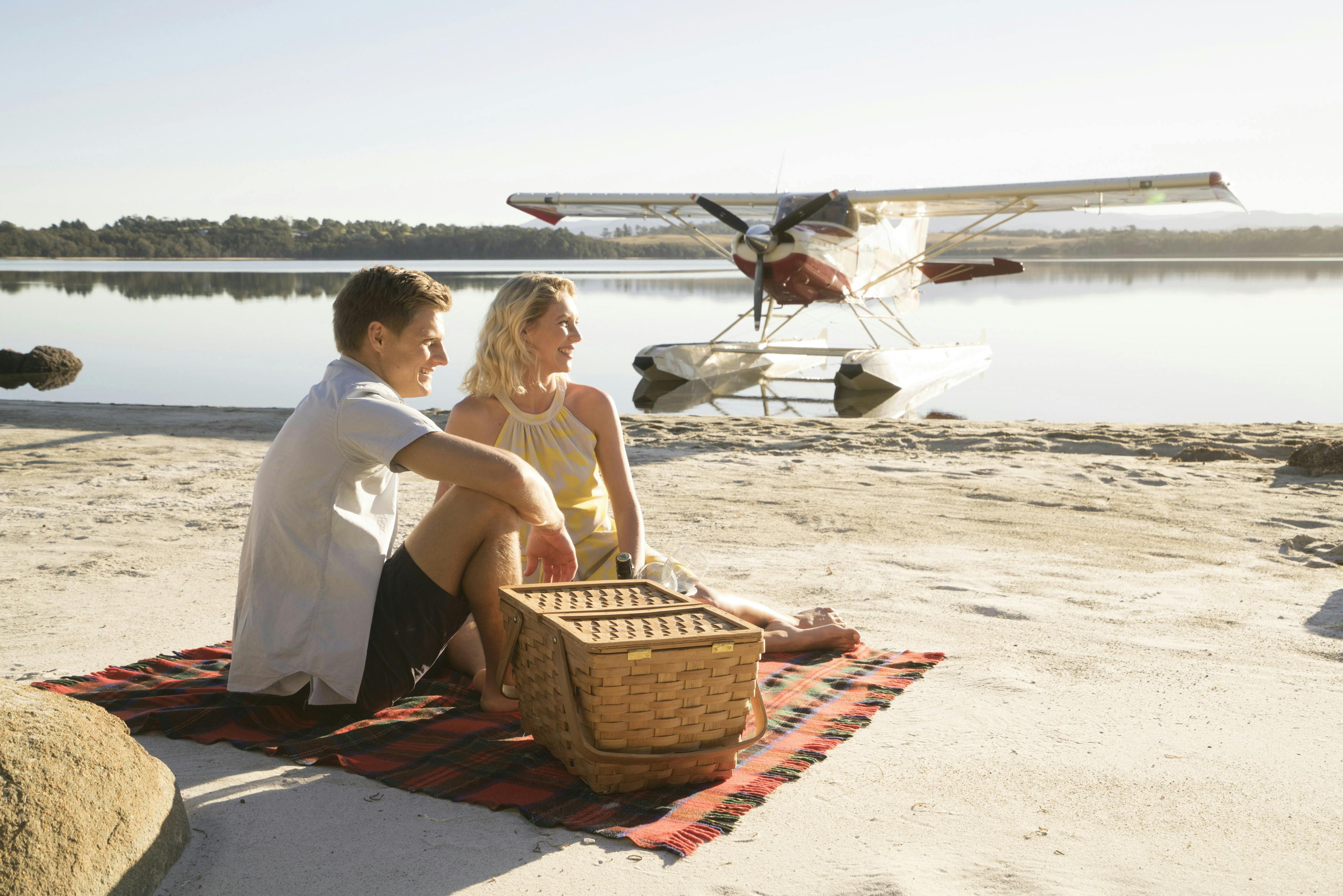 Enjoy a secluded beach picnic