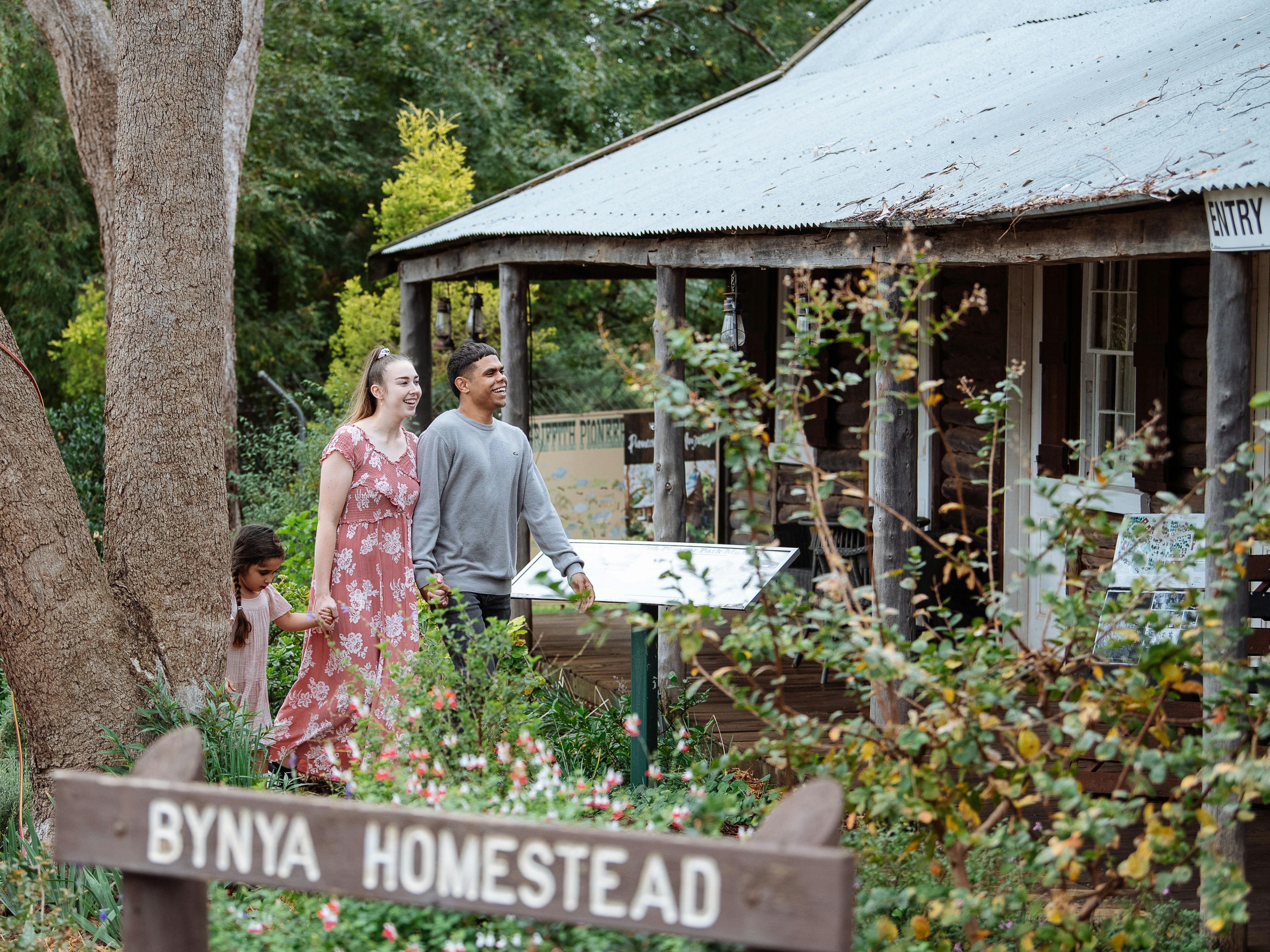 Bynya Homestead and Museum Entrance