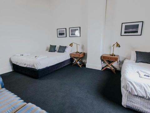 Holmesville Hotel, Holmesville NSW - Queen & Single Room, Shared Bathroom
