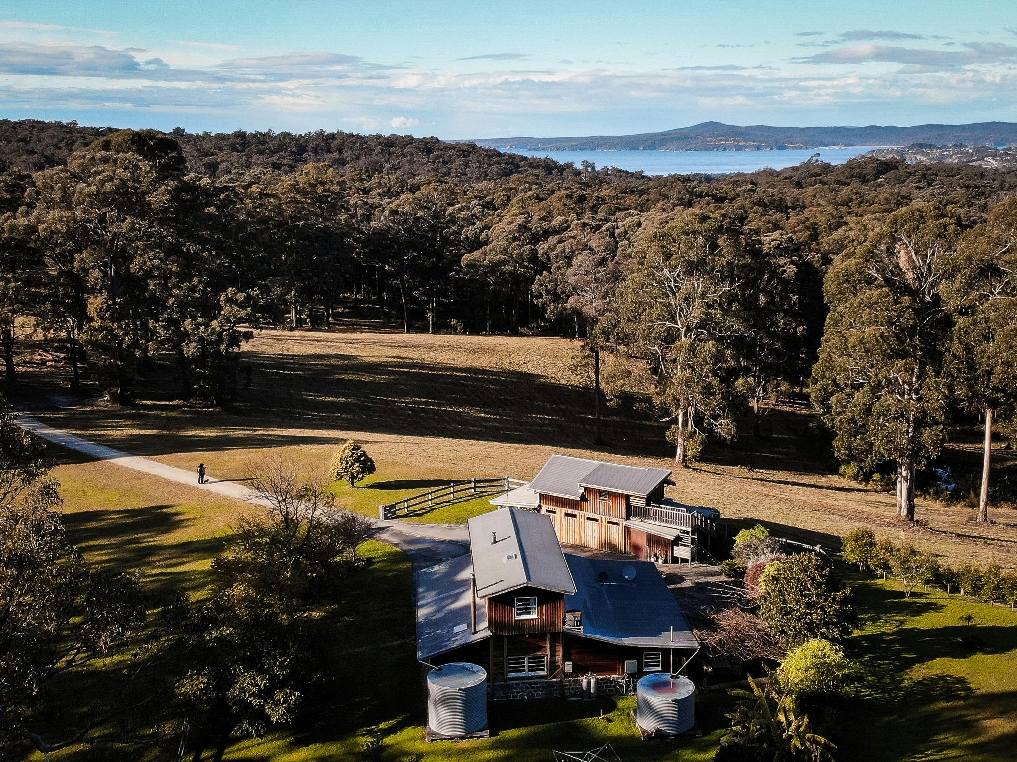 Set on 39 acres on the Far South Coast of NSW you'll find a cleared block of land deep in the forest