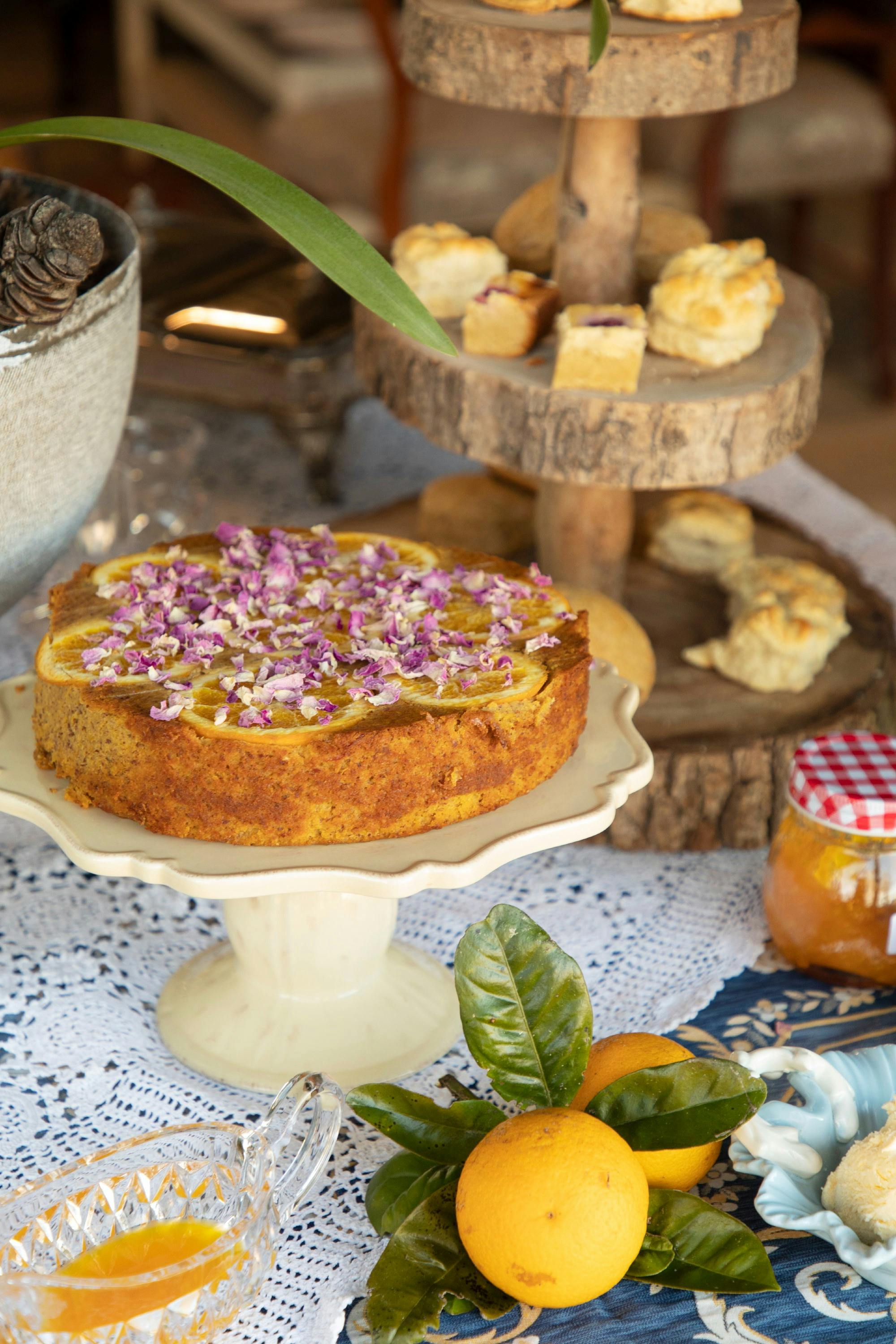 High tea at Mogendura  Farm