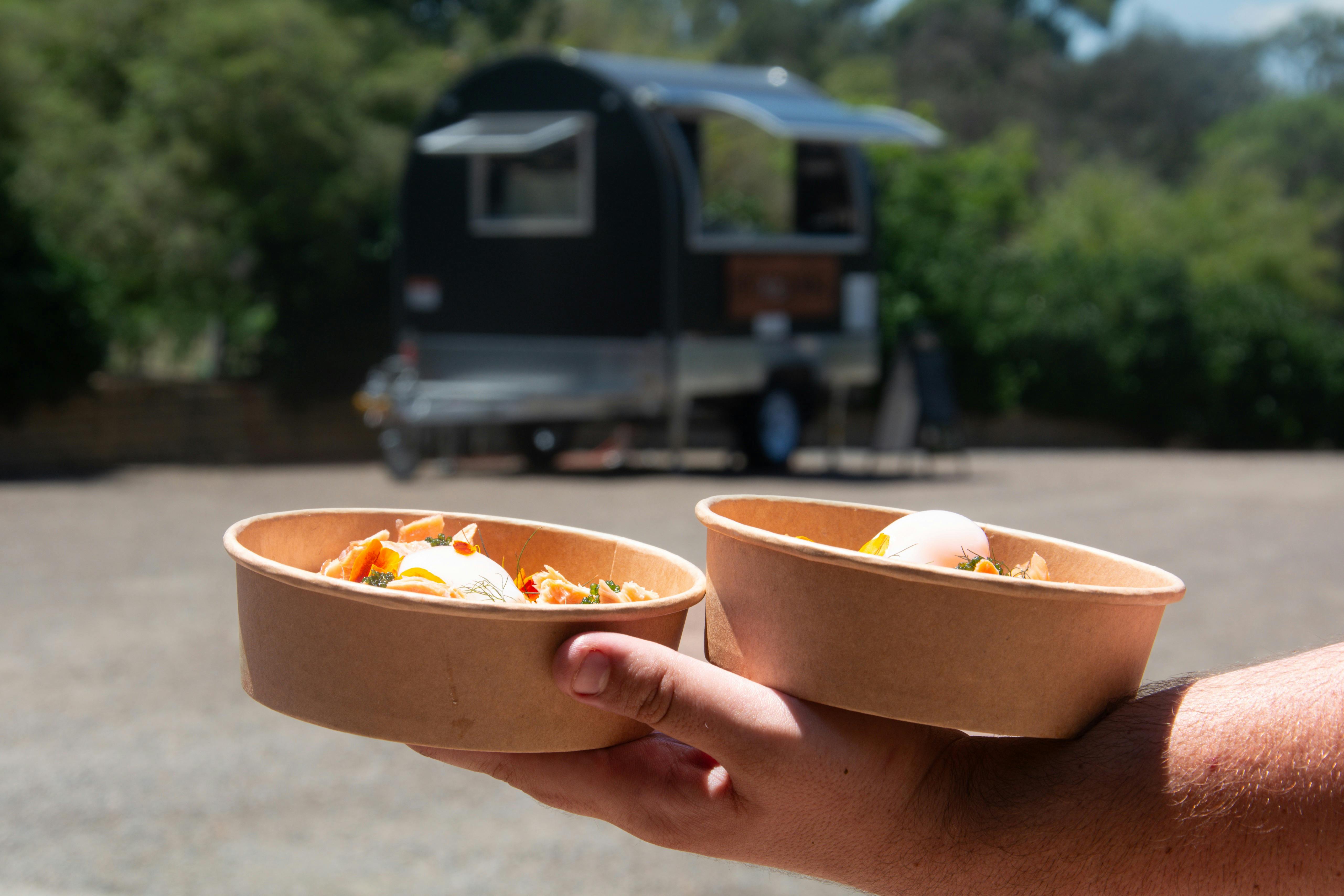 dish of one of pour trailers