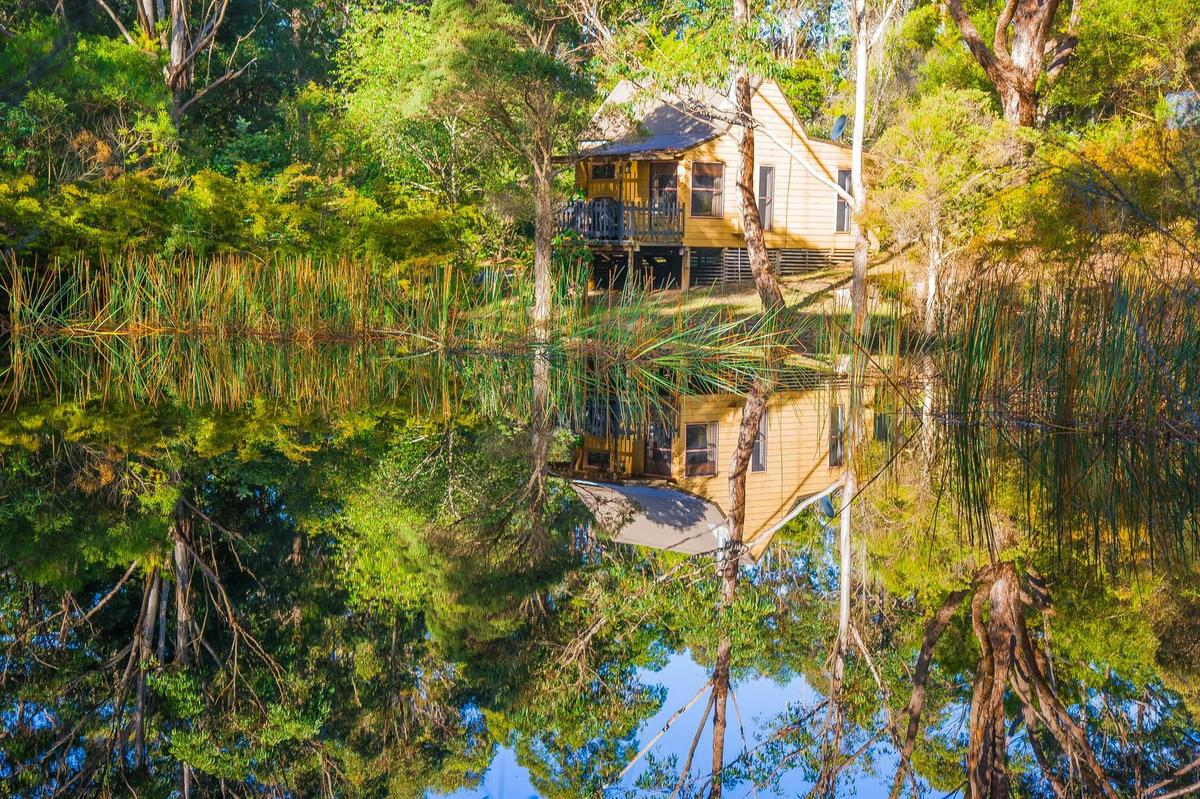 Billabong Cottage - our romantic little couples cottage overlooking its own Billabong