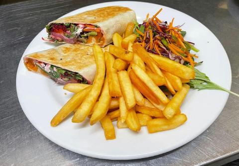 Caffiends in the mall