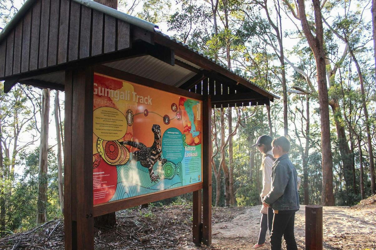 Trail head, Gumgali Track