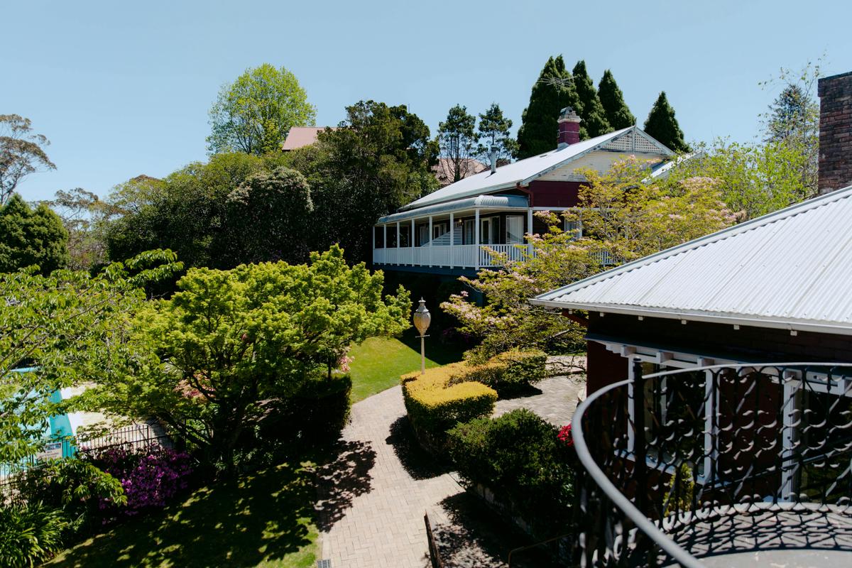 Hotel gardens