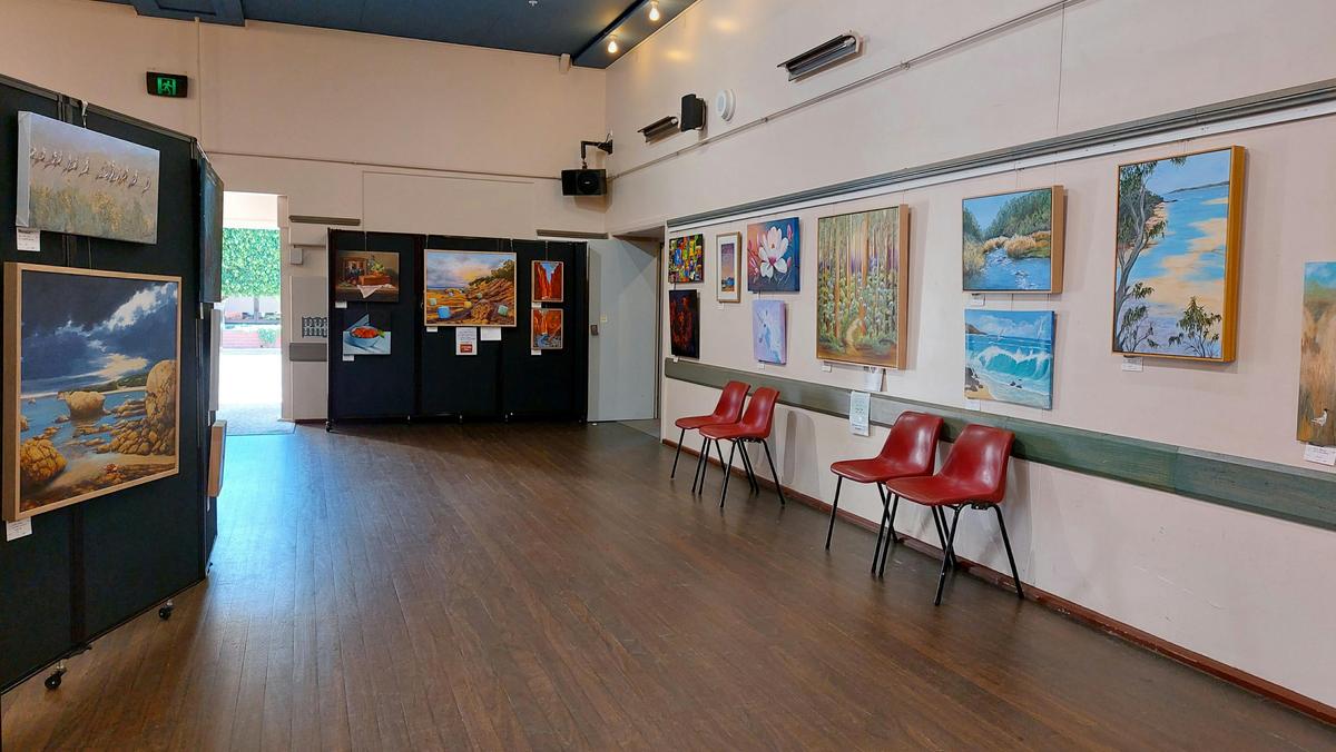 Art Exhibition in the Hall