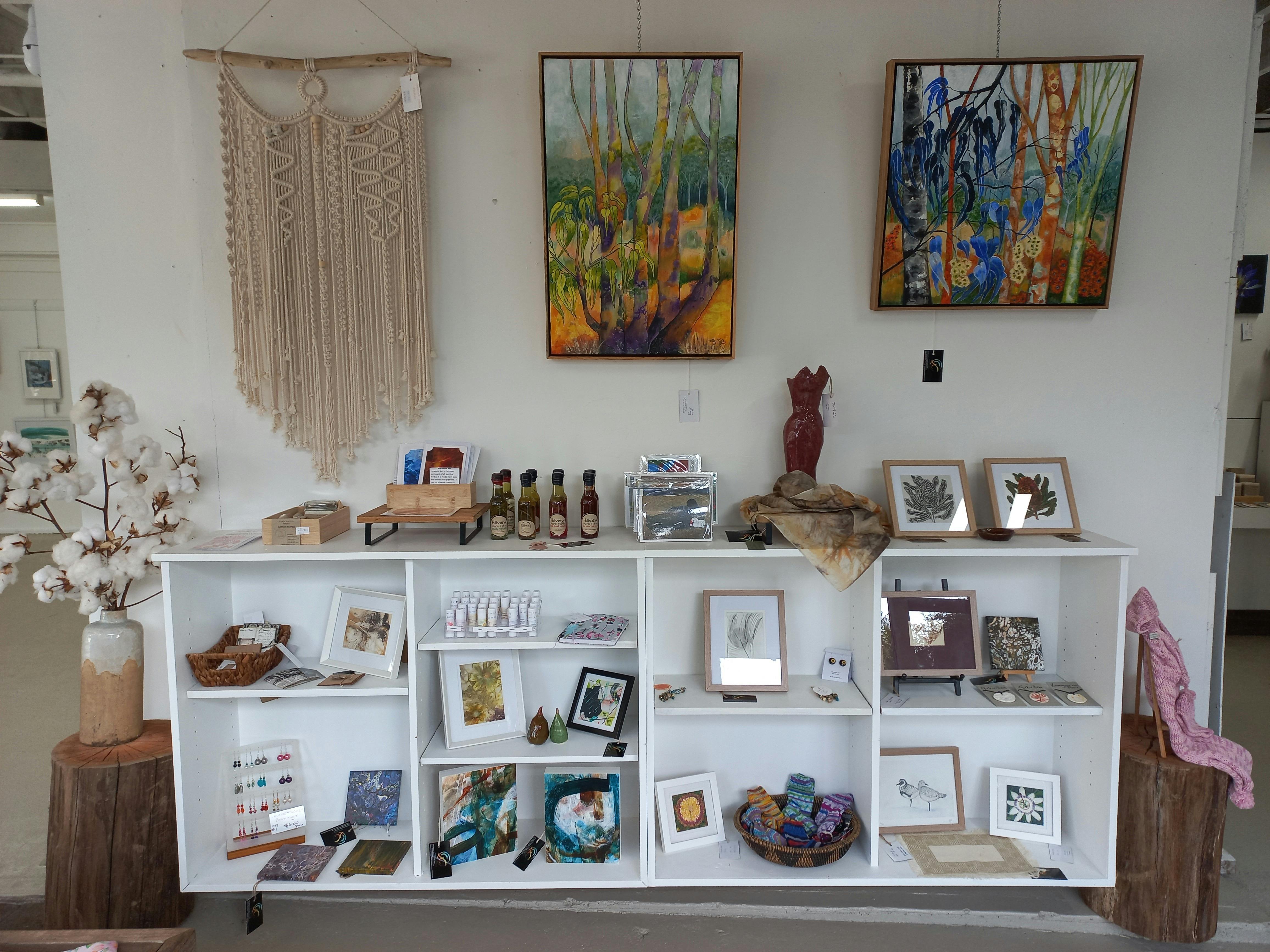 Handmade items by local creators