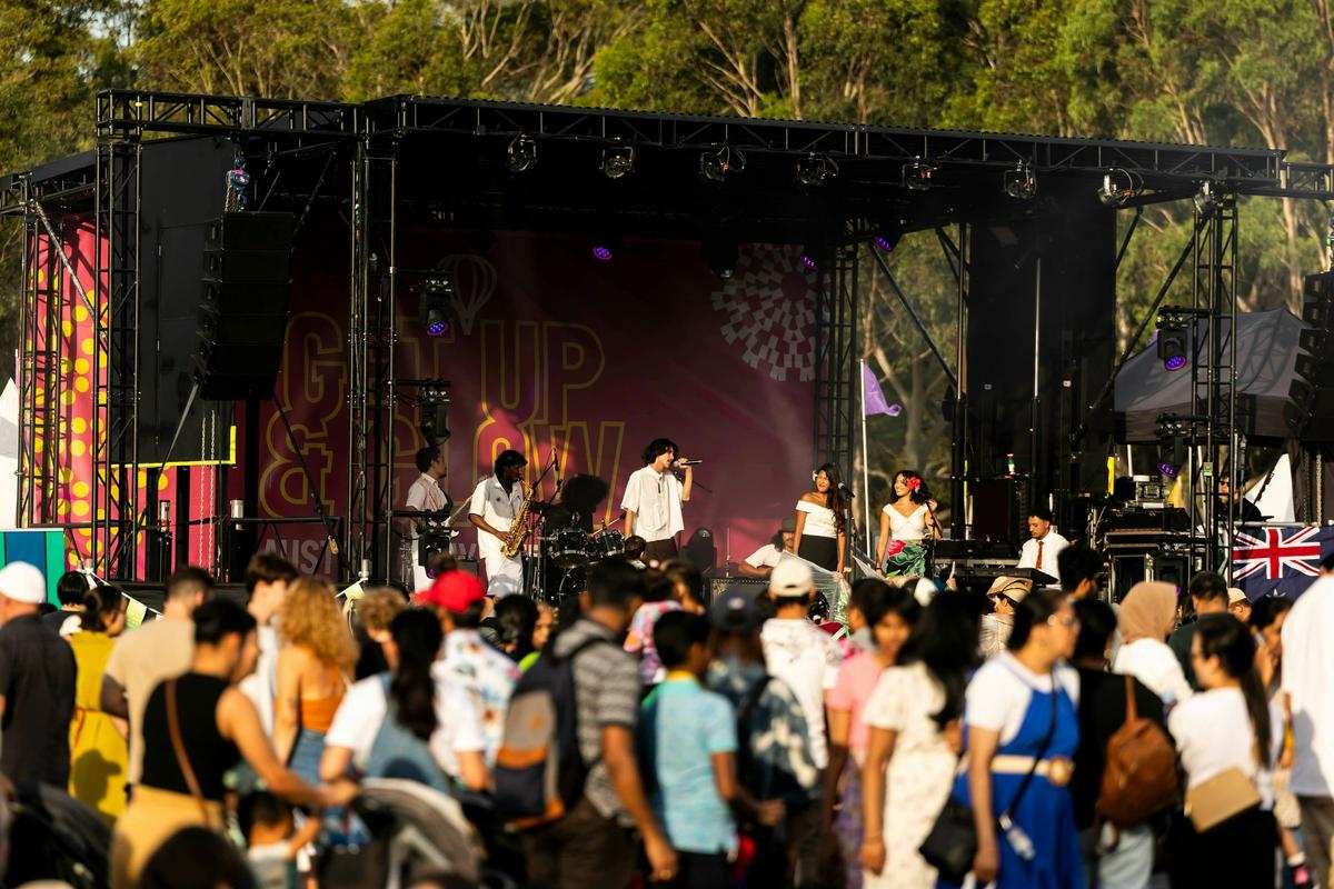 music stage