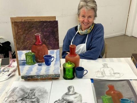 Beginners Art Taster - Graphite, Charcoal, Pastel and Paint