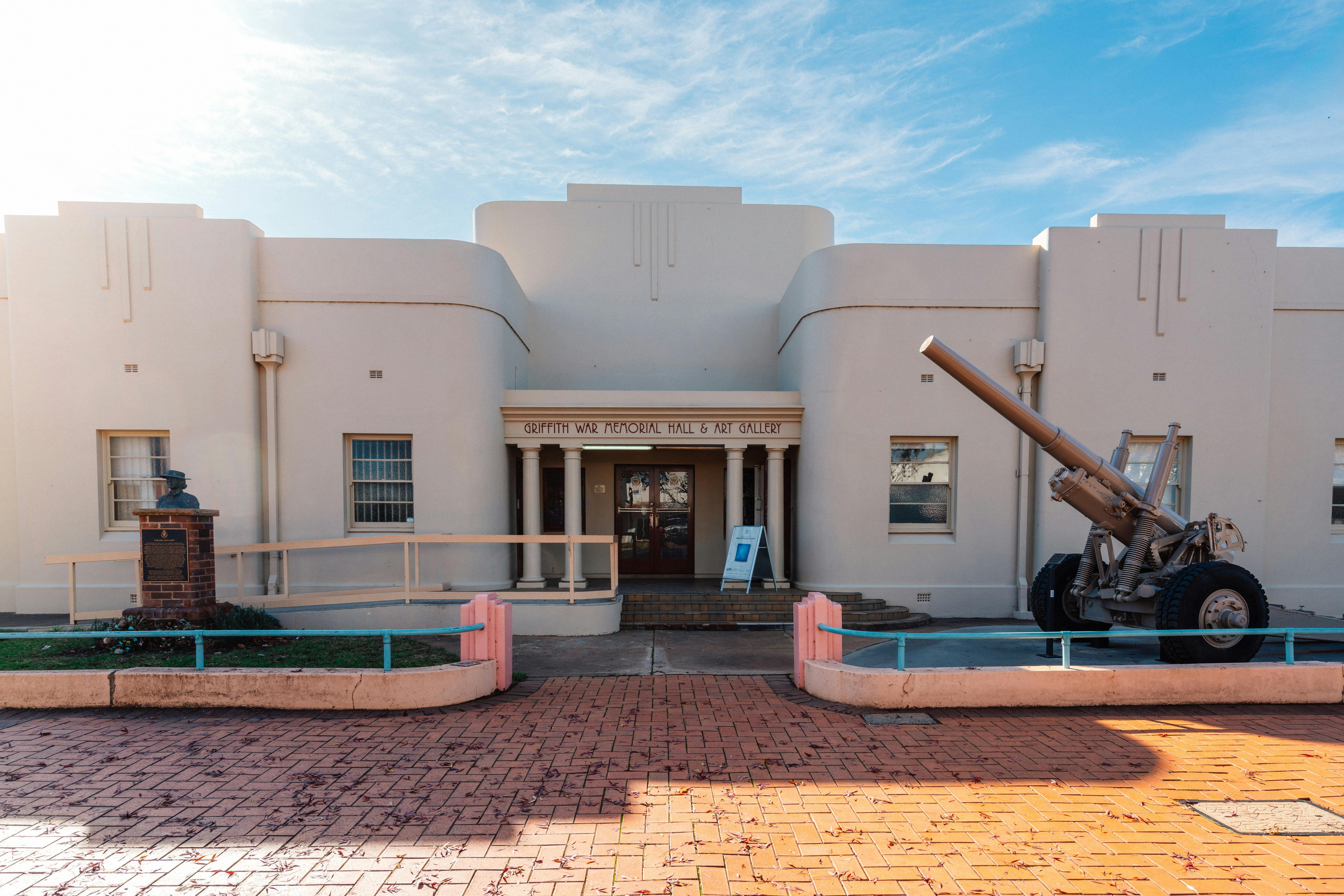 War memorial entrance