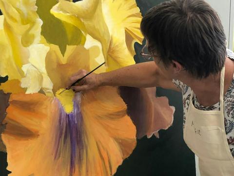 Macro Flora painting workshop