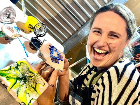 Liquid Magic: Intro to Paint Pouring Workshop