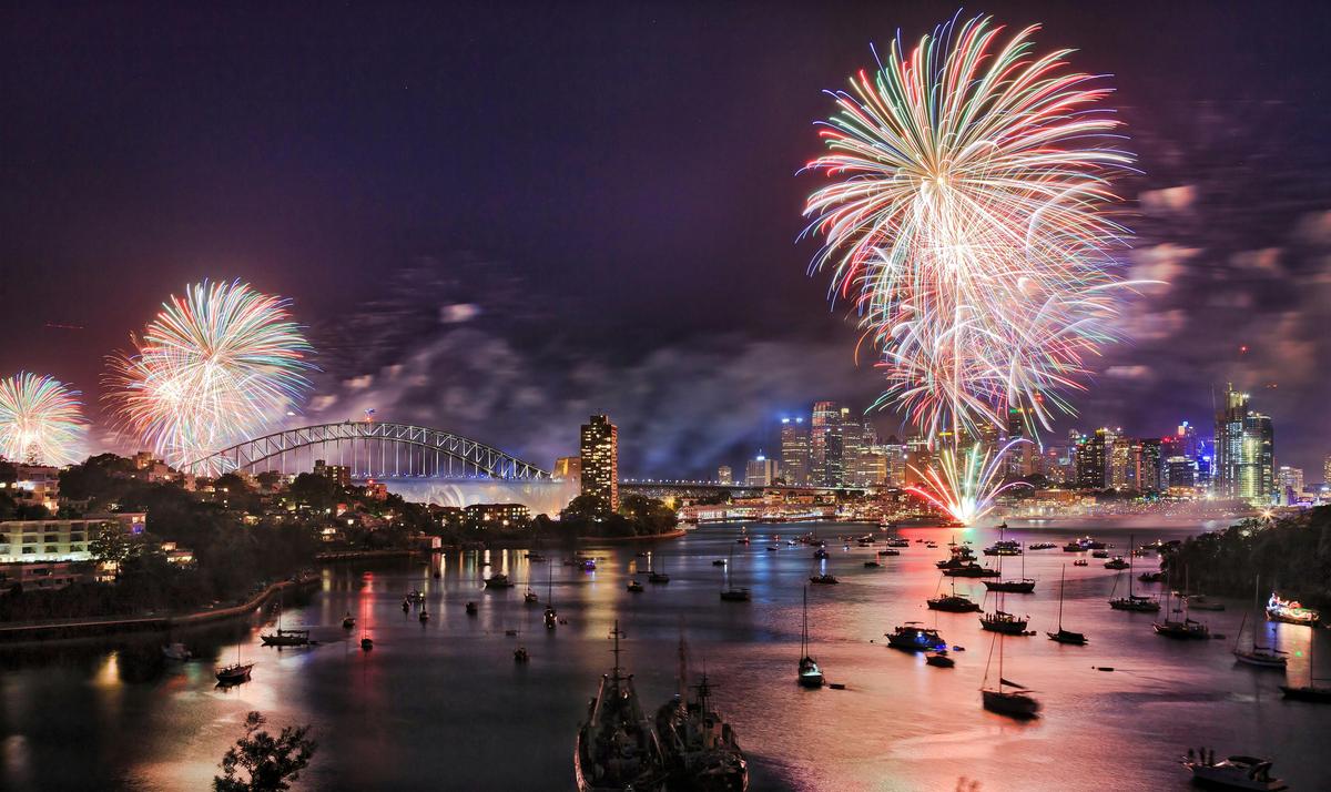 NYE Fireworks in Sydney