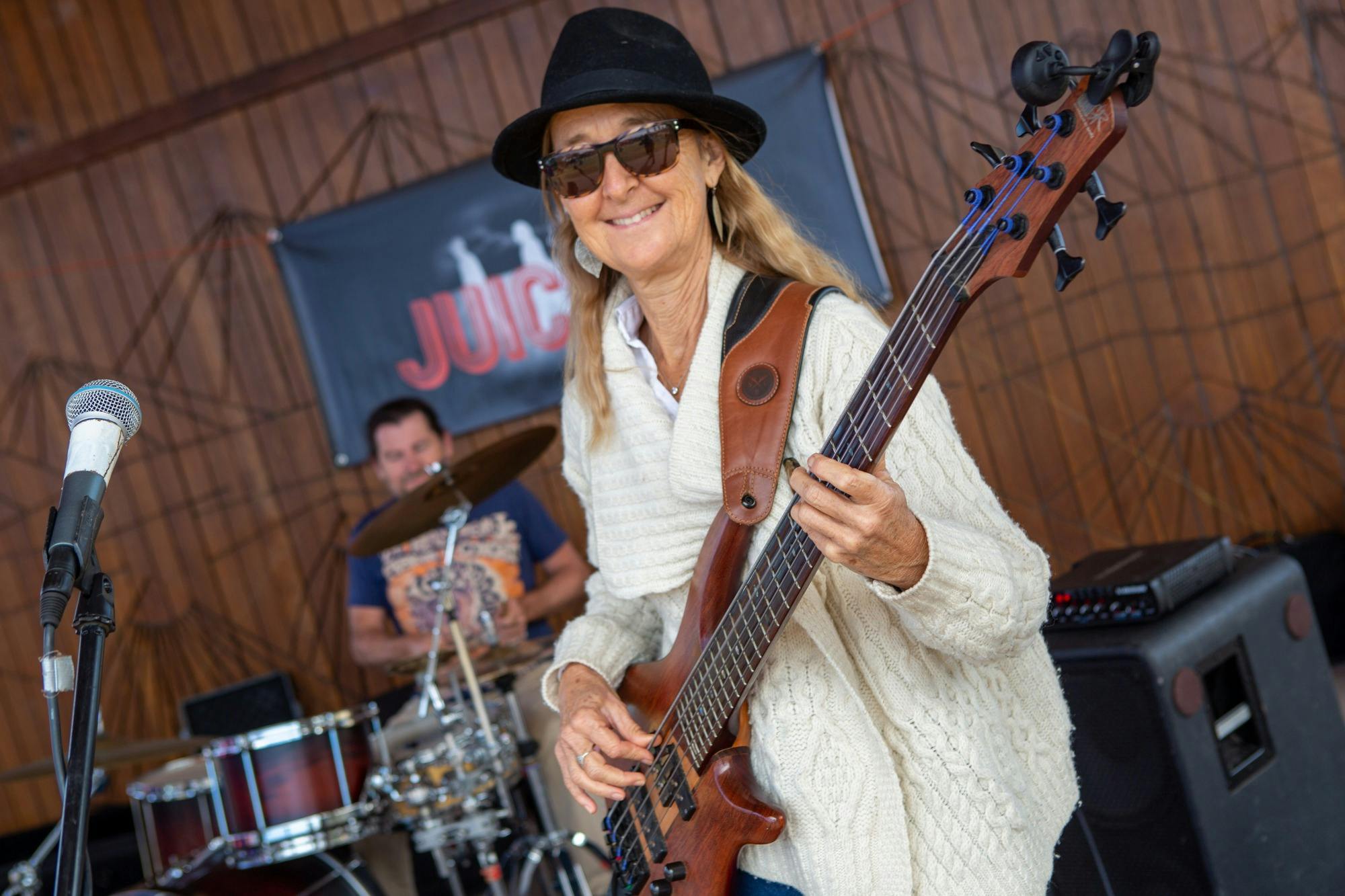 Live music every week on the outdoor stage