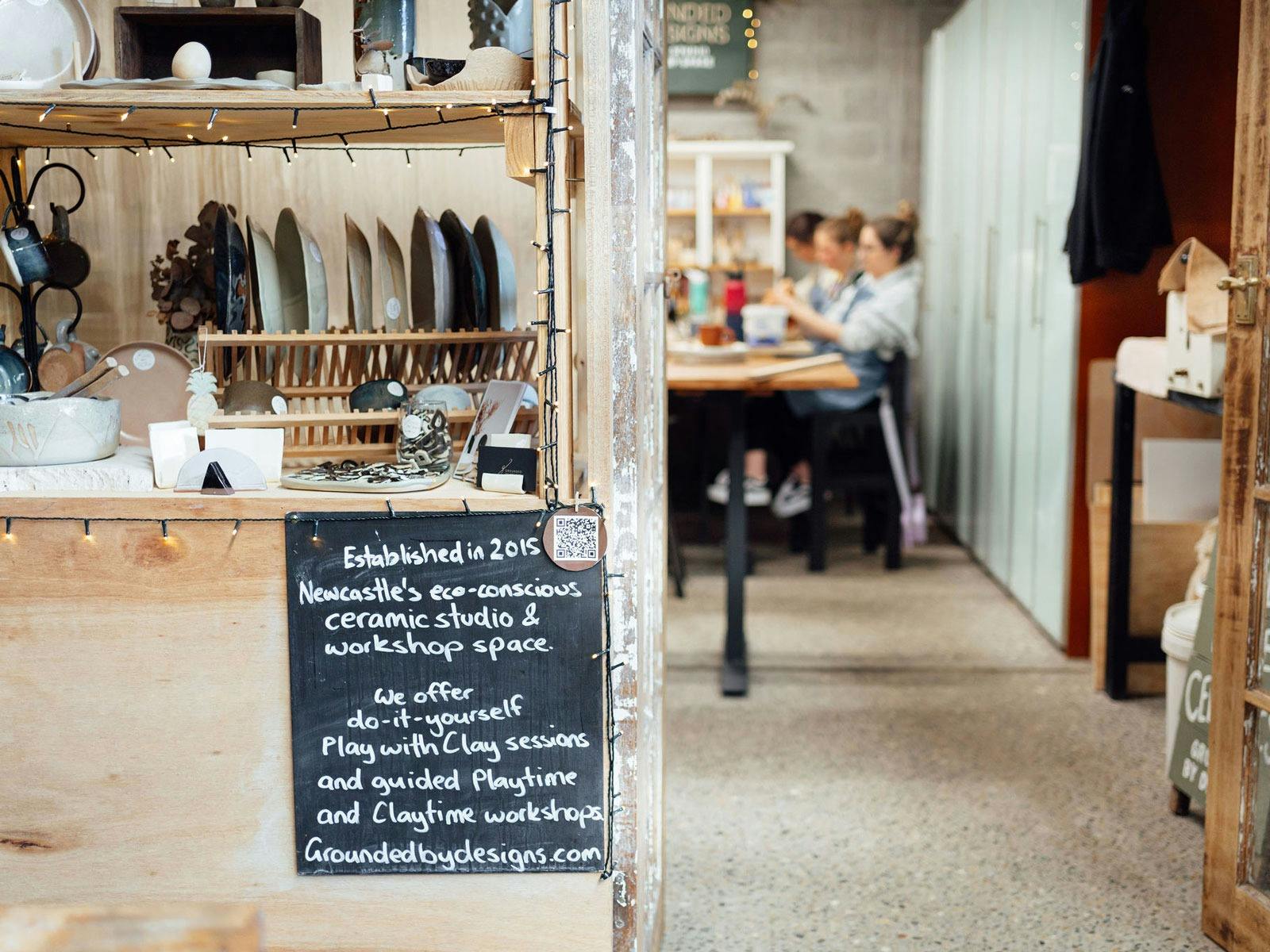 Claytime workshop at Grounded By Designs