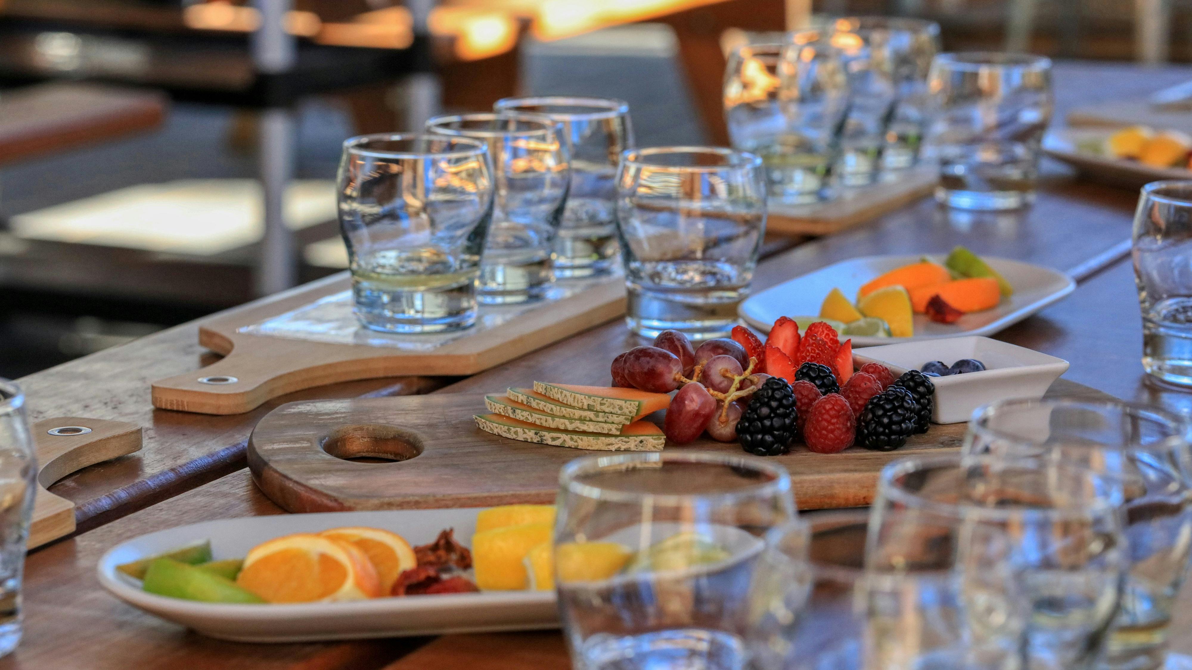 BHD tour tasting paddles