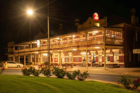 Local Artist Stu Hodgson’s Top Paddock at the Junee Hotel